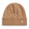 Kvinna Polo Ralph Lauren Mossor | Cable Beanie