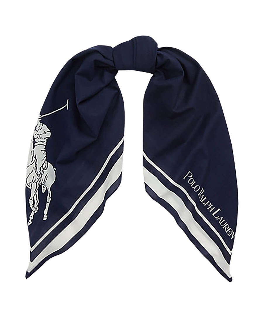 Kvinna Polo Ralph Lauren Halsdukar & Scarves | Pony Cotton Scarf