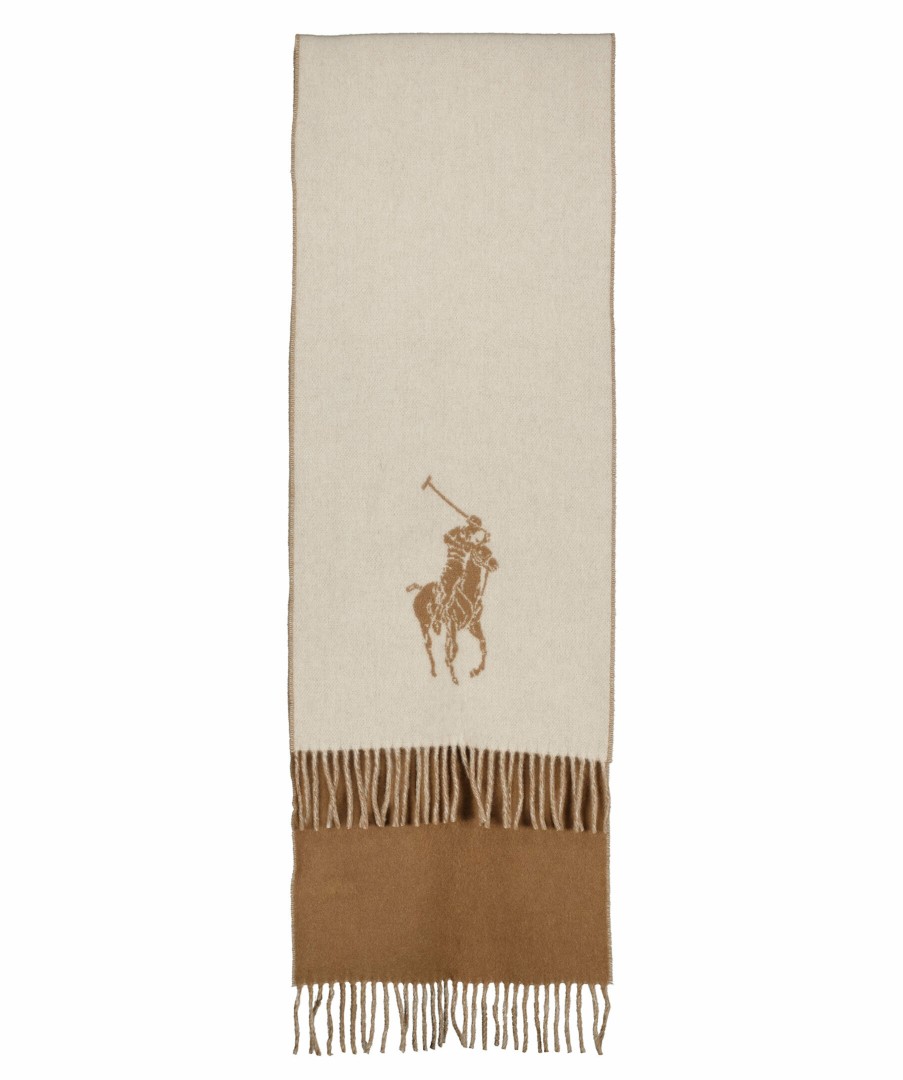 Kvinna Polo Ralph Lauren Halsdukar & Scarves | Pony Wool Scarf