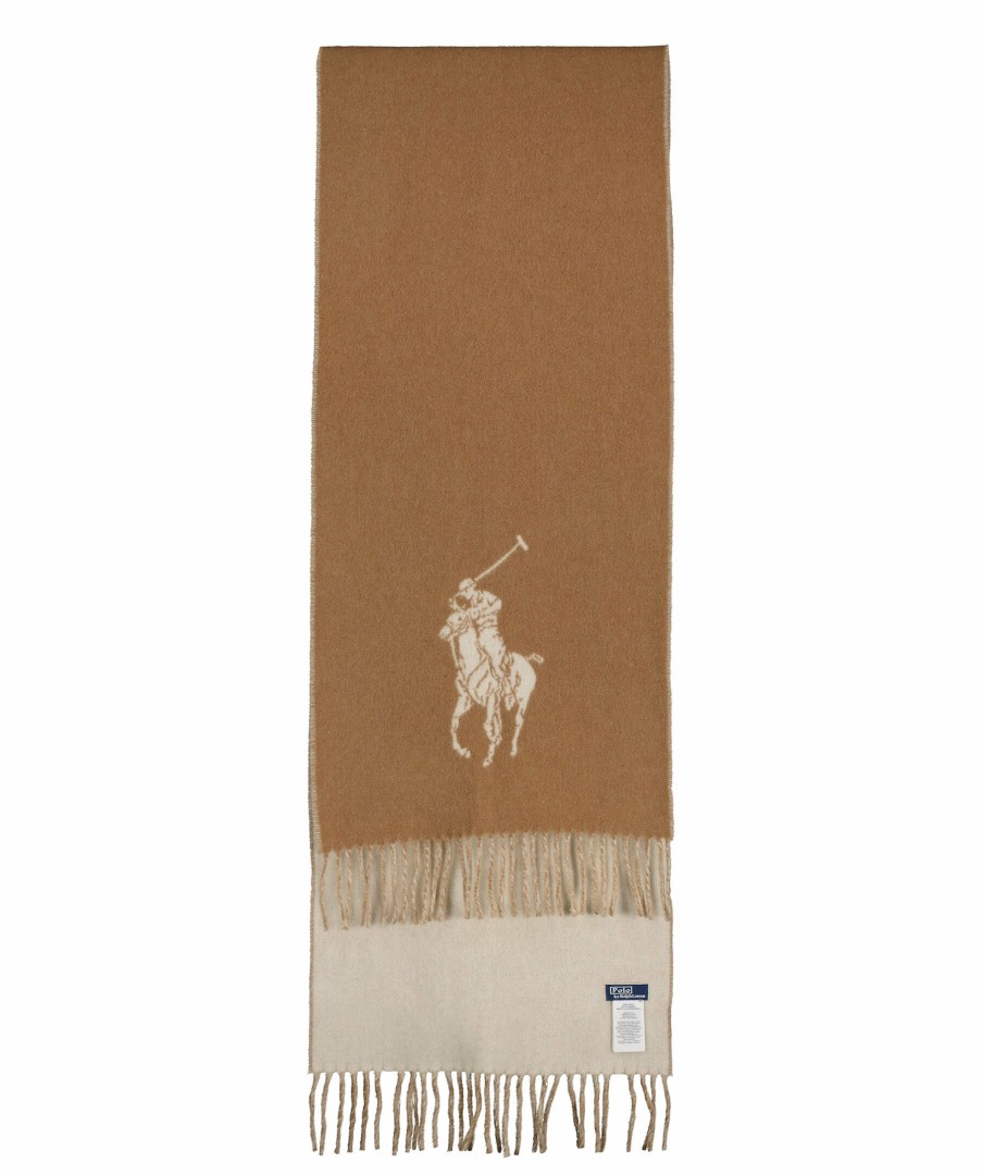 Kvinna Polo Ralph Lauren Halsdukar & Scarves | Pony Wool Scarf