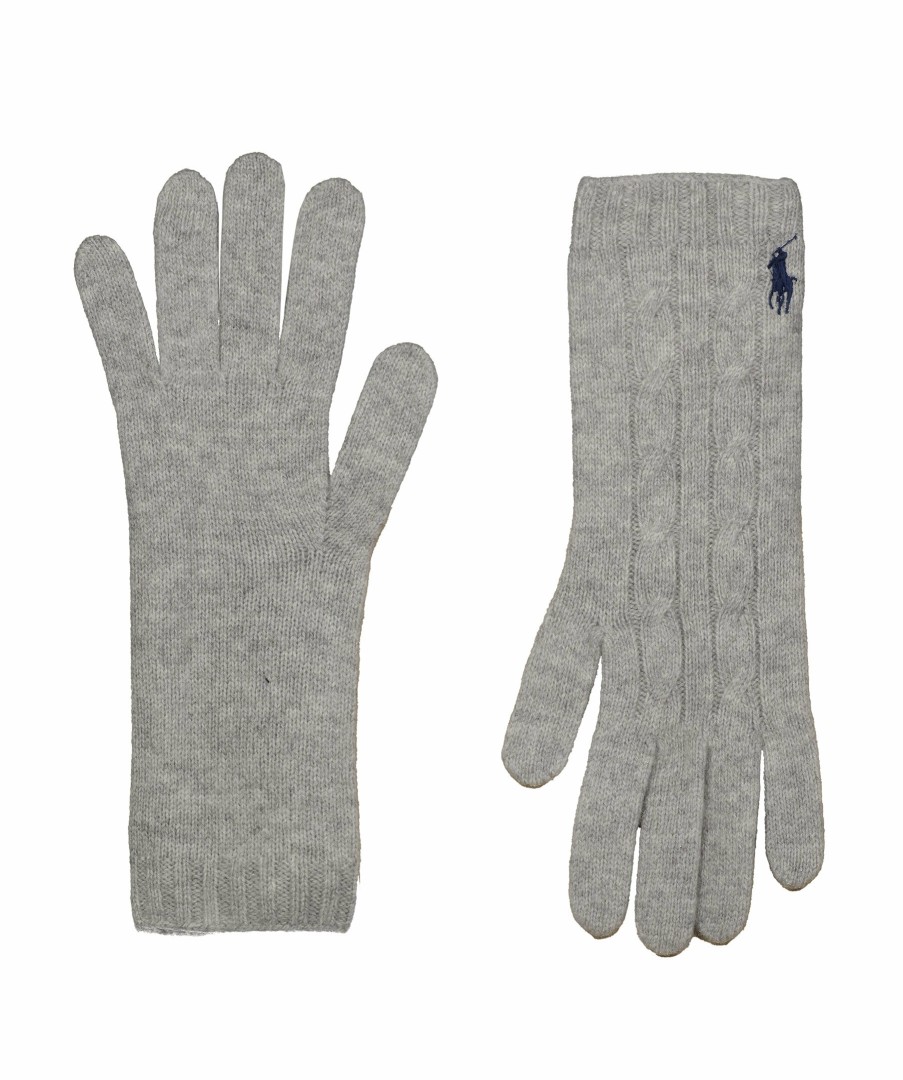 Kvinna Polo Ralph Lauren Handskar | Classic Cable Glove