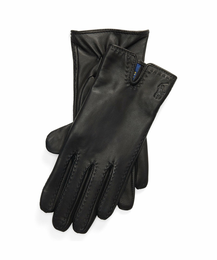 Kvinna Polo Ralph Lauren Handskar | Leather Glove