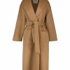 Kvinna Gant Kappor | Handstitched Belted Coat