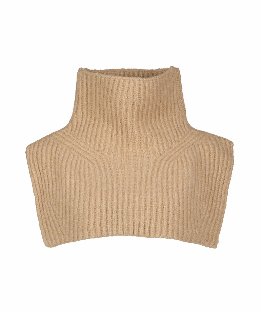 Kvinna Gant Halsdukar & Scarves | Ribbed Bib Knit