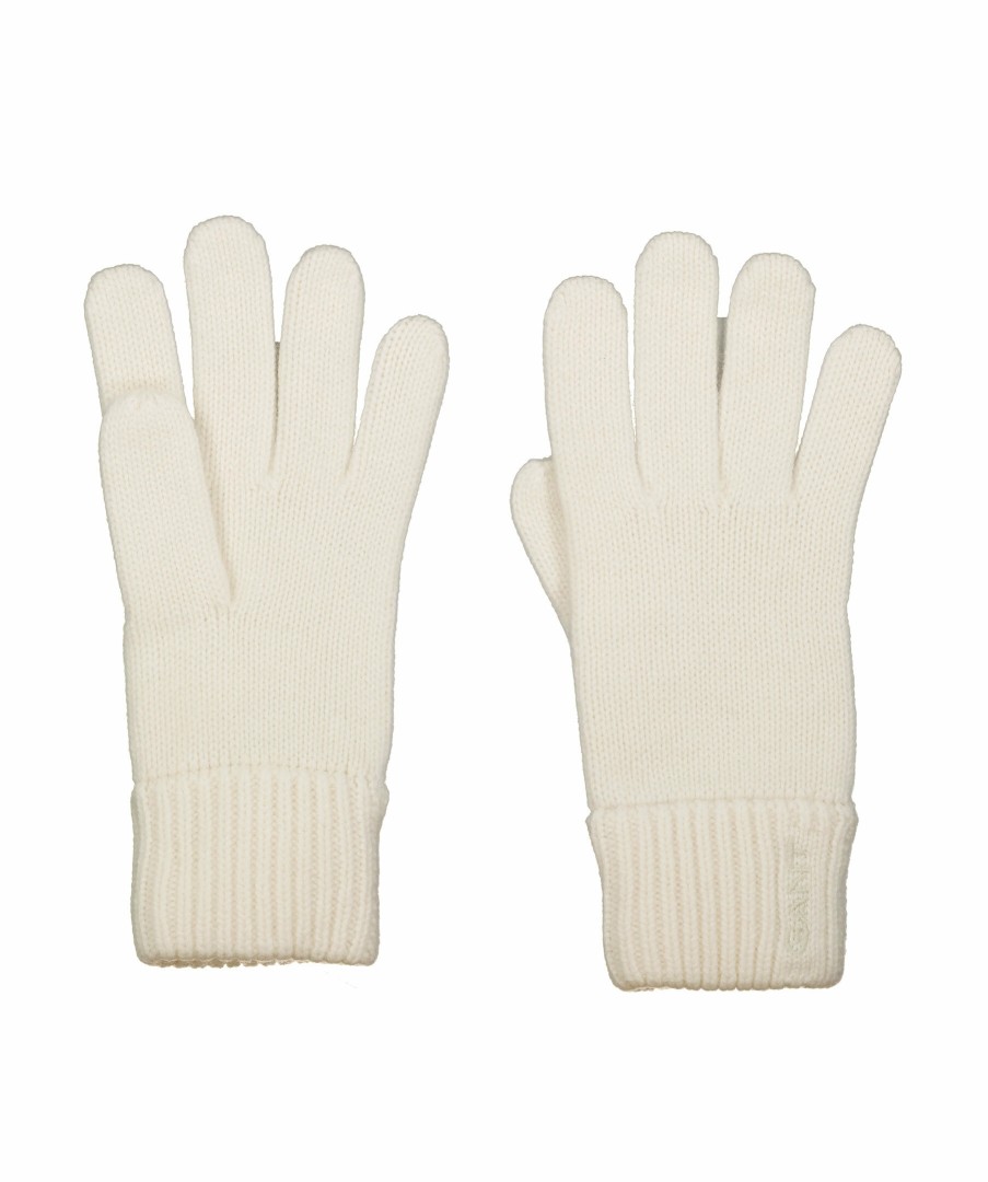 Kvinna Gant Handskar | Wool Knit Gloves