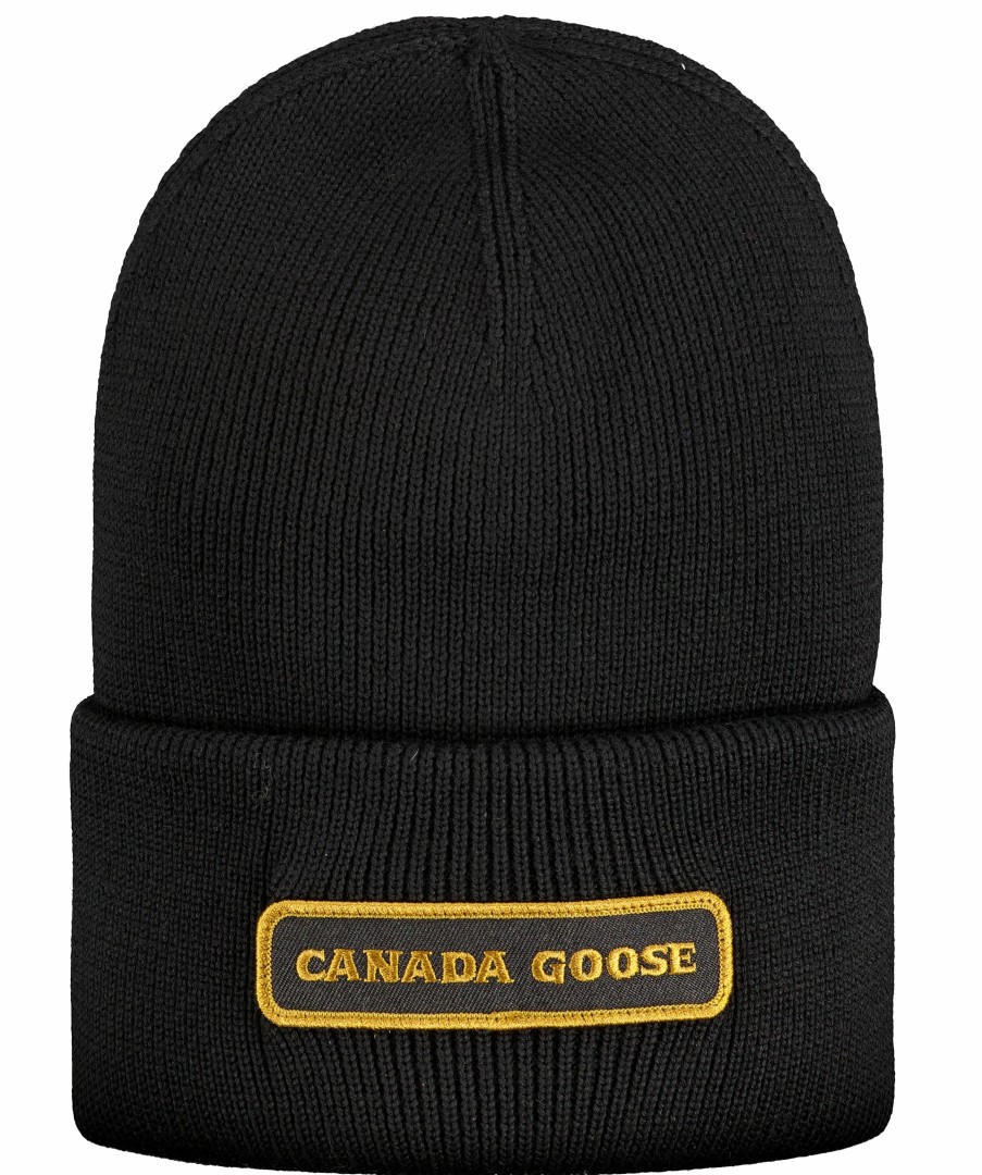 Man Canada Goose Mossor | Emblem Rib Toque