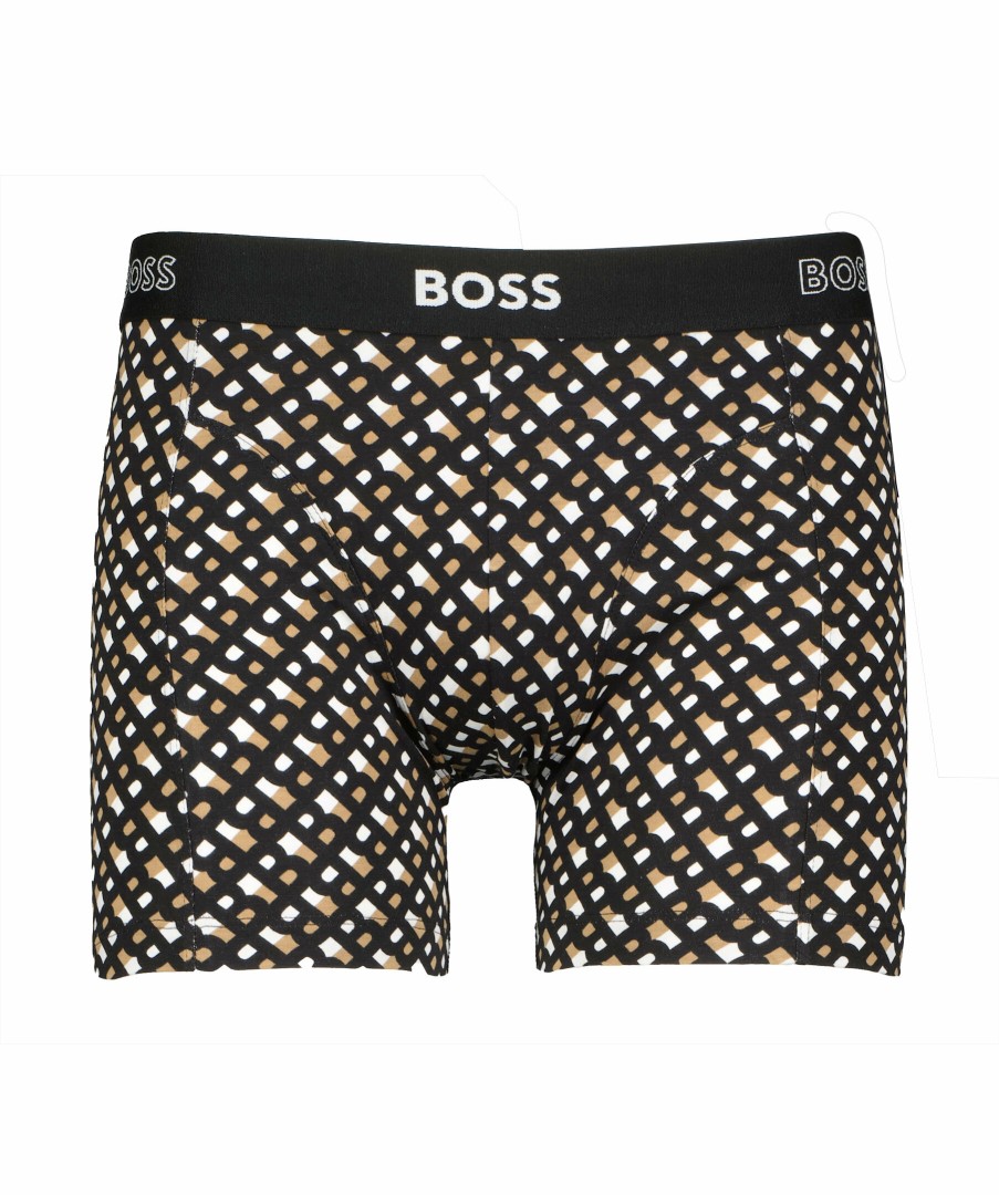 Man BOSS Black Underklader | 2P Boxer Brief Print