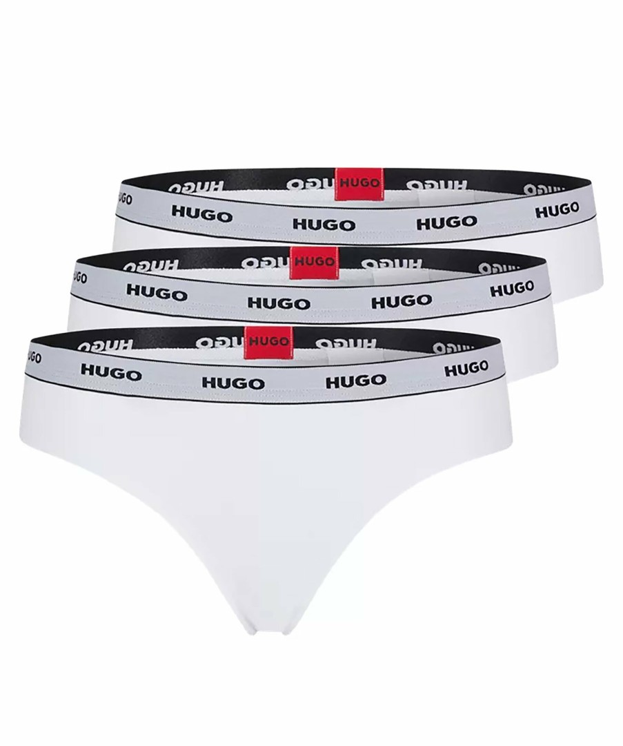 Kvinna HUGO Underklader | Triplet Thong Stripe