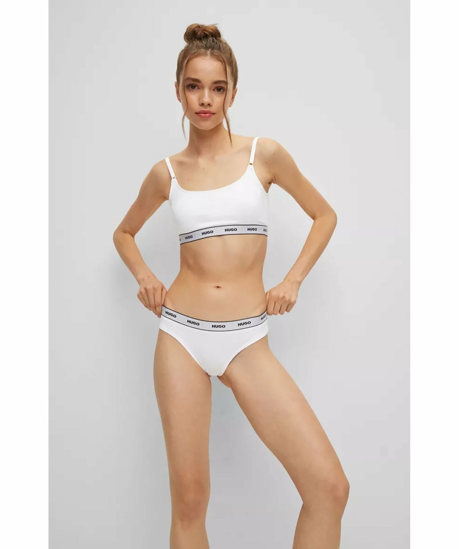 Kvinna HUGO Underklader | Triplet Thong Stripe