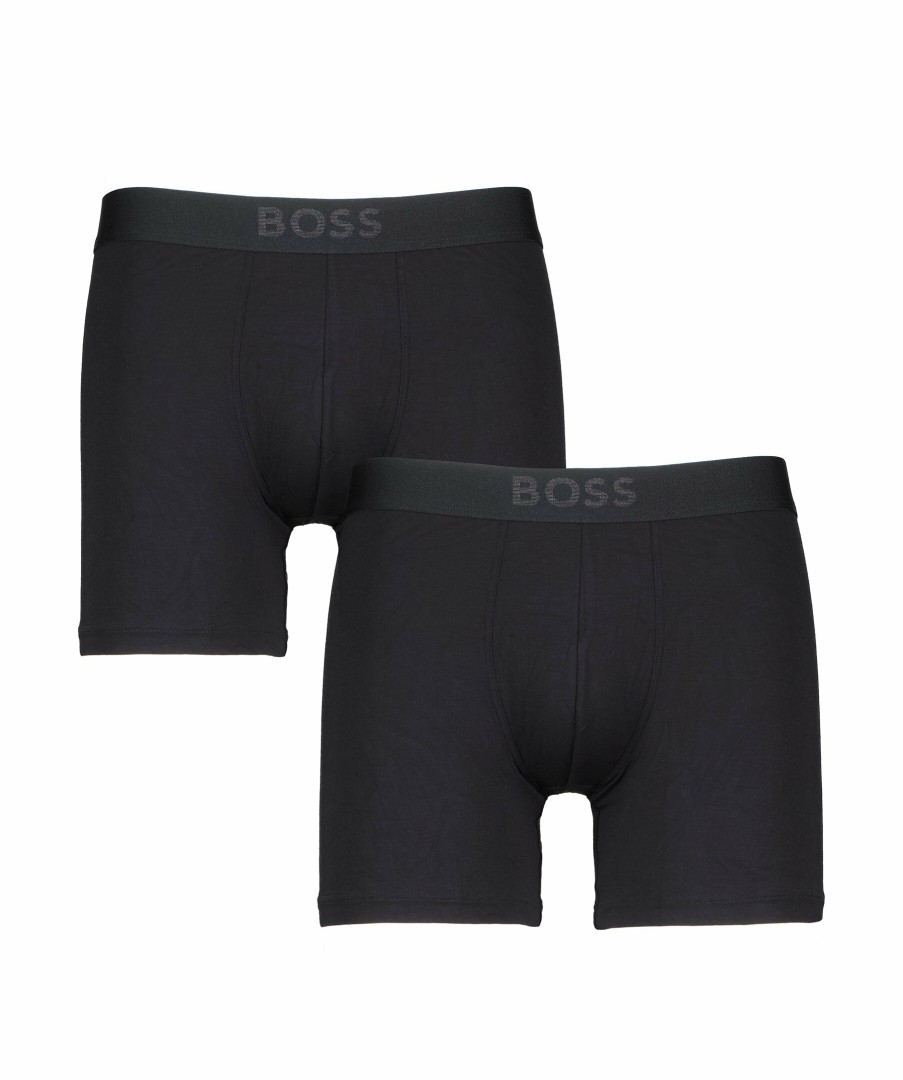 Man BOSS Black Underklader | Boxer Brief 2P Ultrasoft