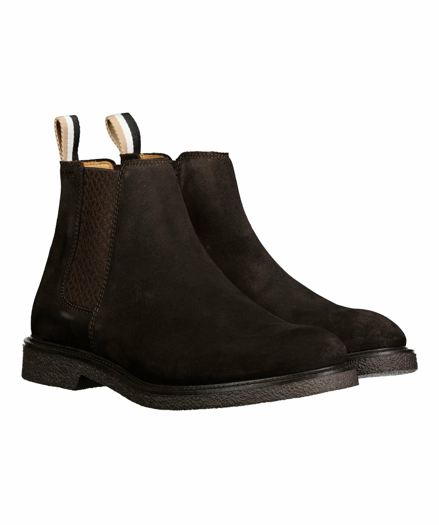 Man BOSS Black Boots | Tunley Cheb