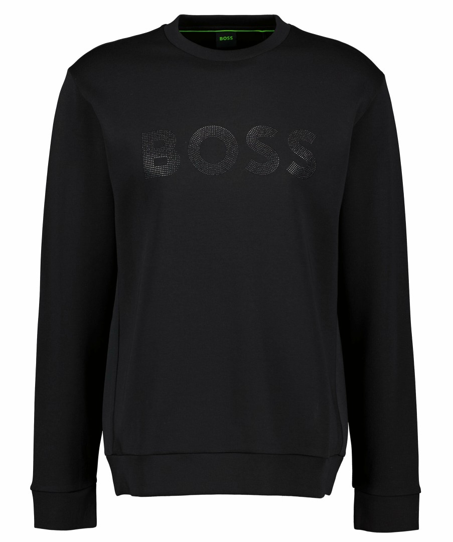 Man BOSS Green Trojor & Hoodies | Salbo Diamond