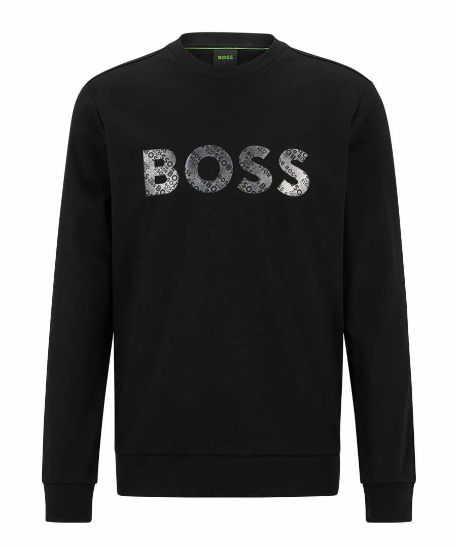 Man BOSS Green Trojor & Hoodies | Salbo Mirror