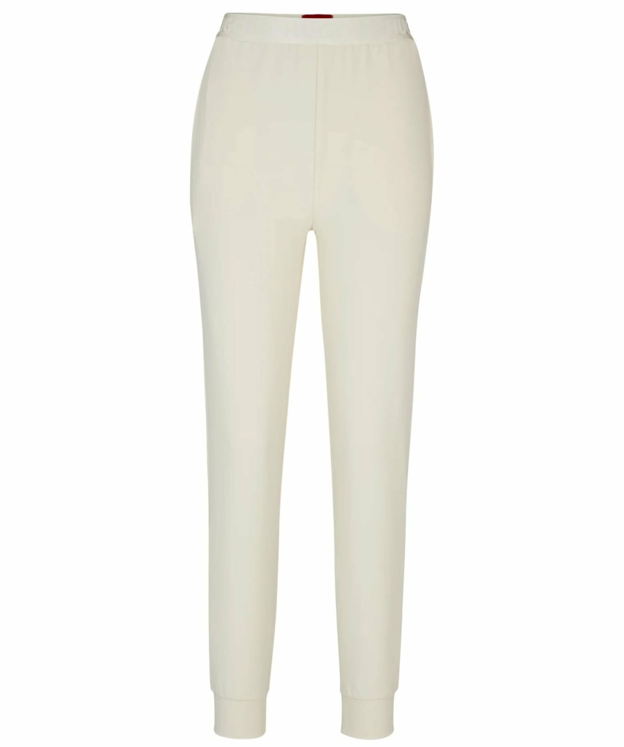 Kvinna HUGO Byxor | Sporty Logo Pant