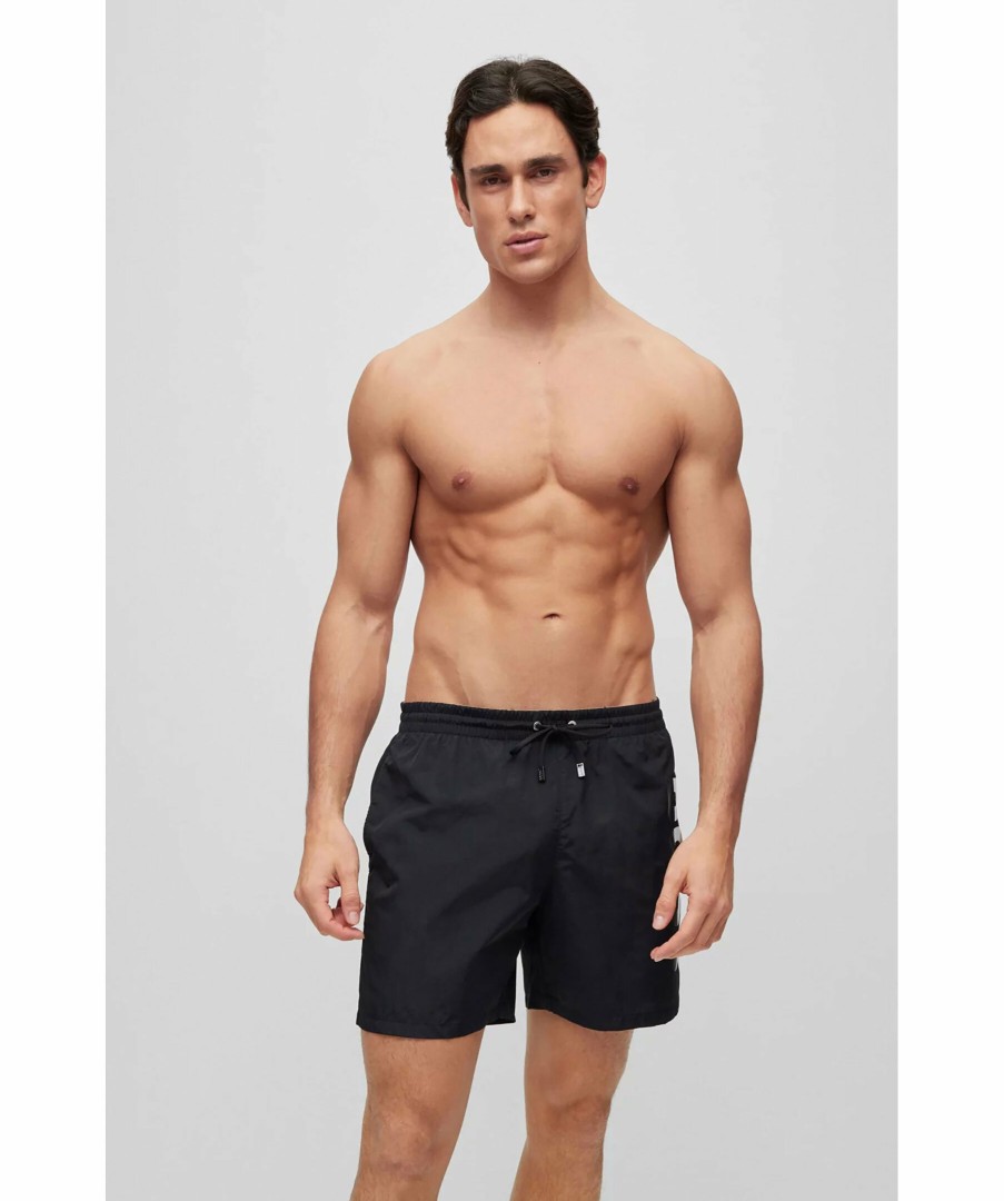 Man BOSS Black Shorts | Bold