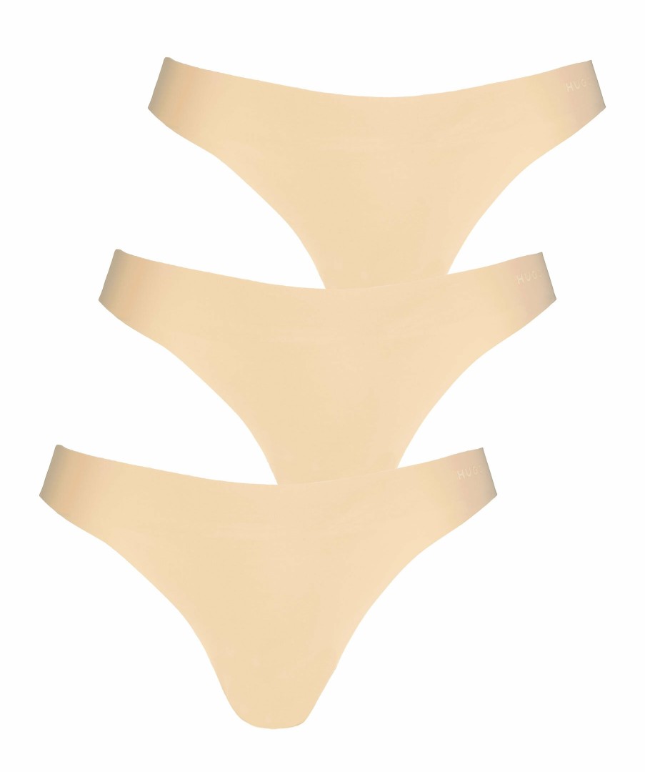 Kvinna HUGO Underklader | 3-Pack Invisible Thong