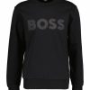 Man BOSS Black Trojor & Hoodies | Soleri 01