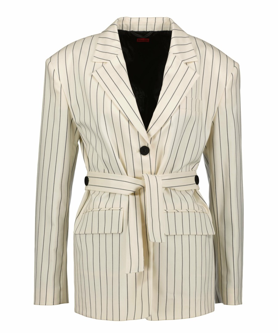 Kvinna HUGO Kavajer | Aeva Pinstripe Blazer