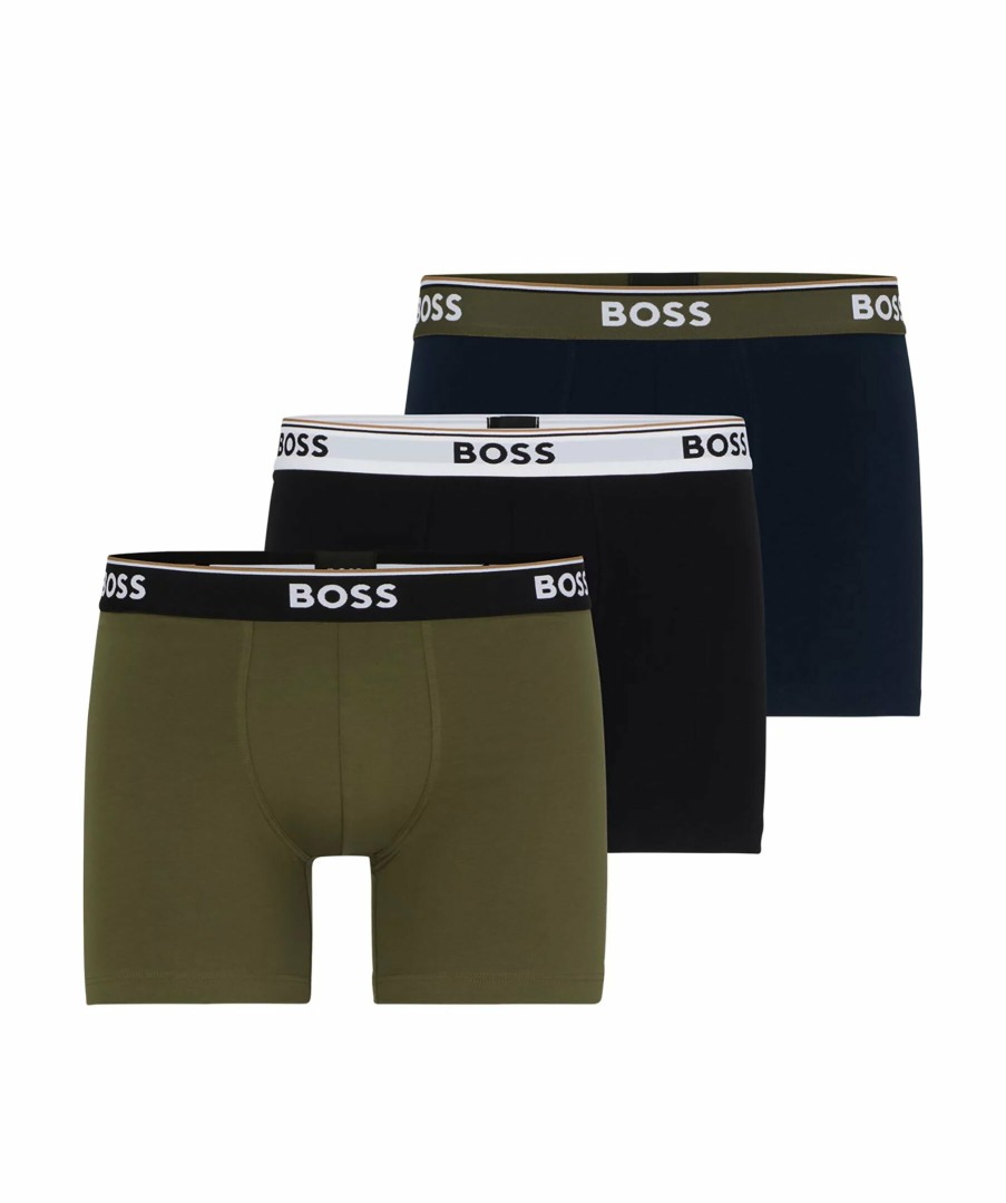 Man BOSS Black Underklader | Boxerbr 3P Power