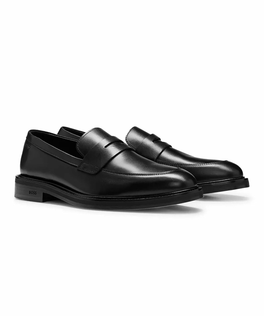 Man BOSS Black Loafers | Larry-L Loaf