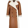 Kvinna HUGO Kappor | Mafalu Faux Sherpa Coat