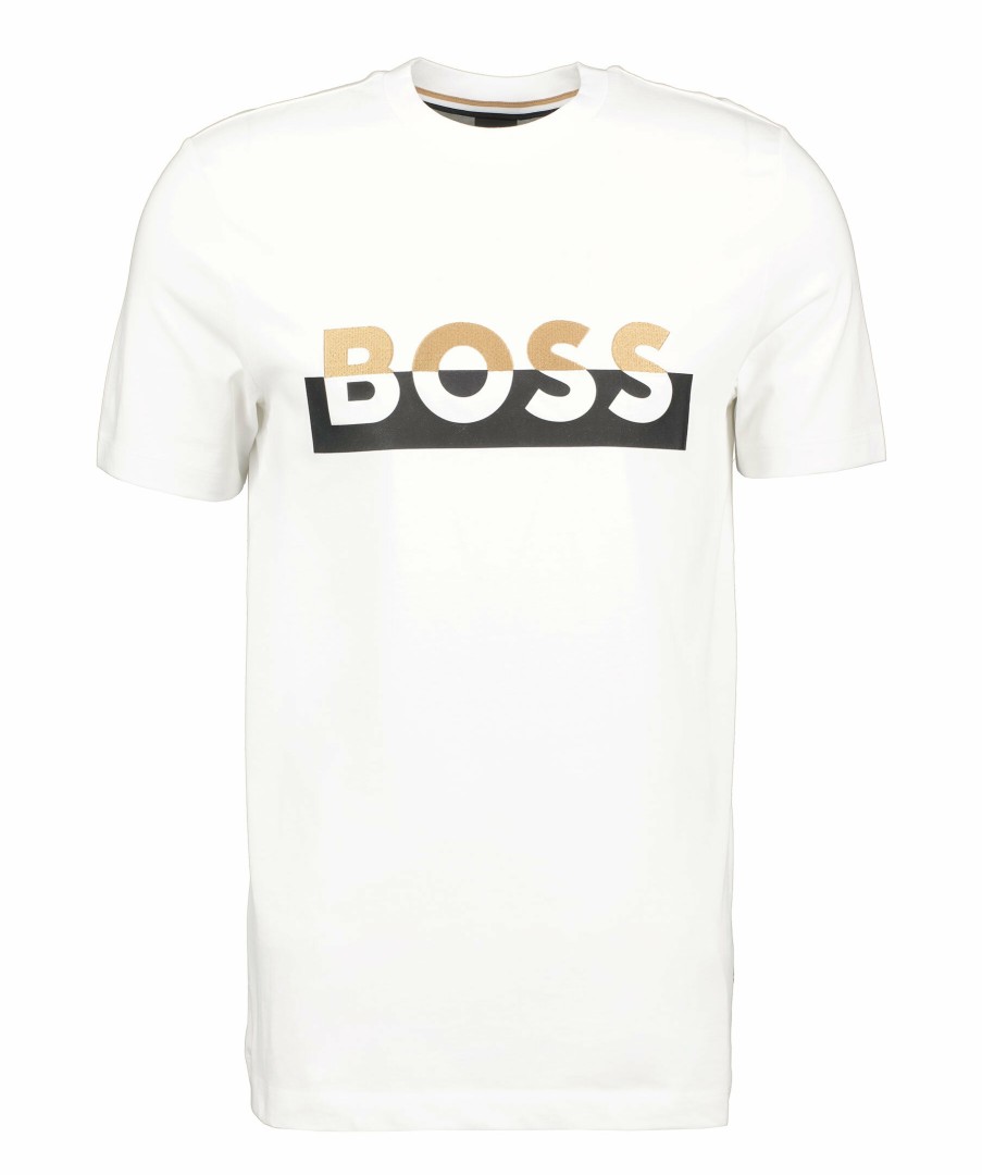 Man BOSS Black T-Shirts | Tiburt 421