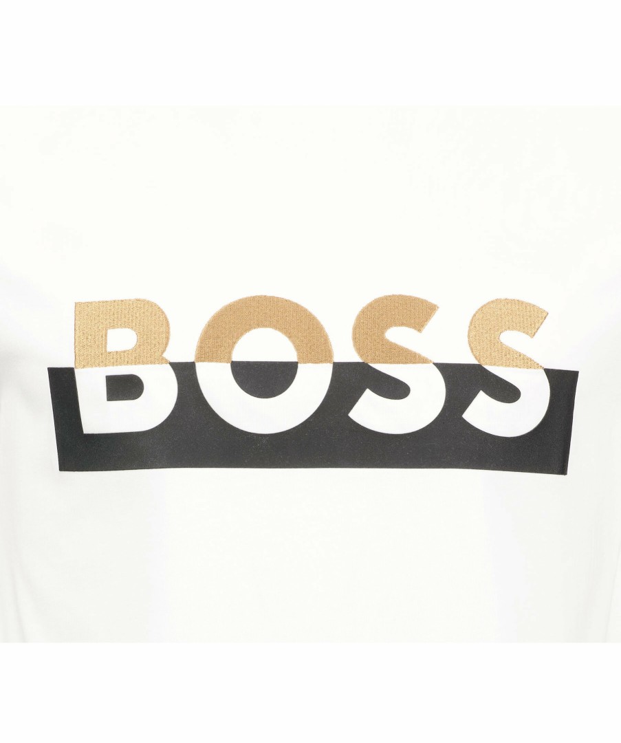 Man BOSS Black T-Shirts | Tiburt 421