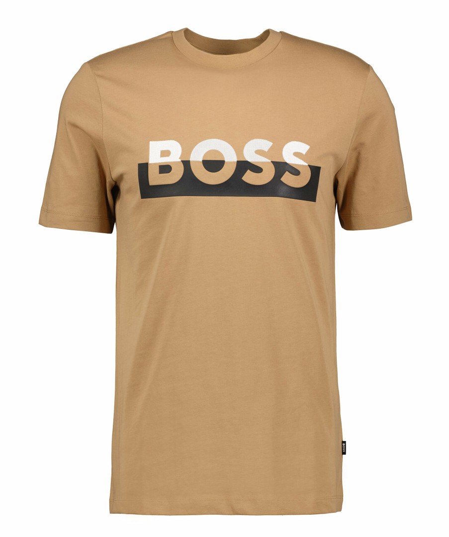 Man BOSS Black T-Shirts | Tiburt 421