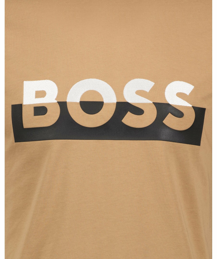 Man BOSS Black T-Shirts | Tiburt 421