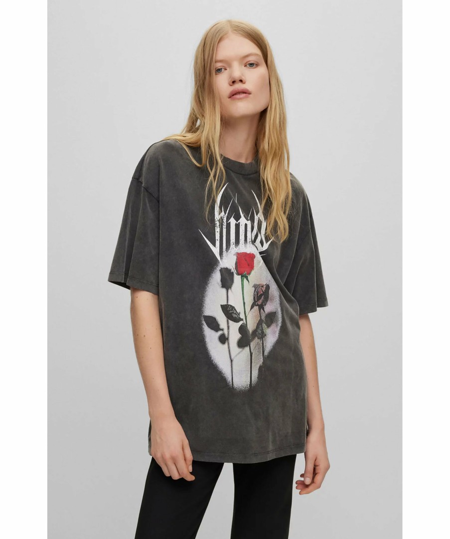 Kvinna HUGO T-Shirts | Drisela Tee