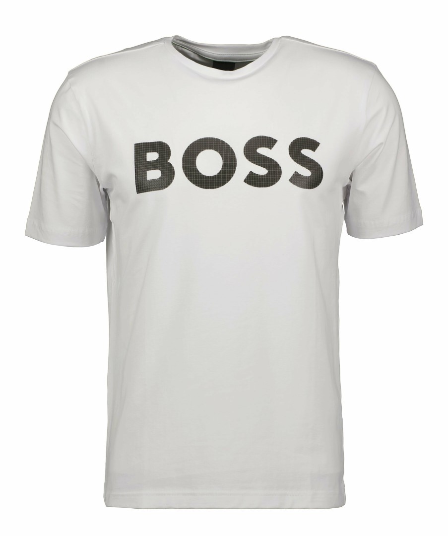 Man BOSS Green T-Shirts | Tee 8