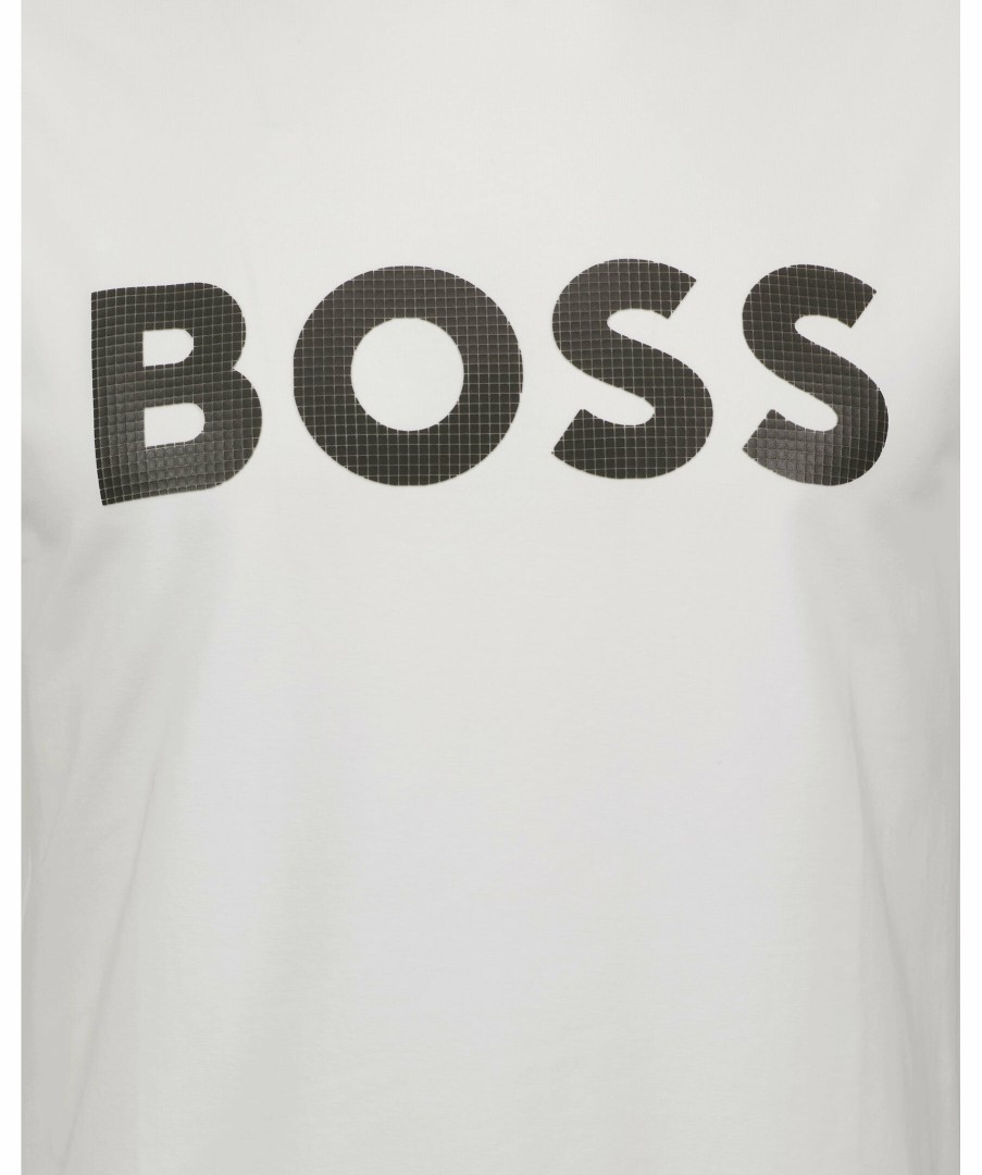 Man BOSS Green T-Shirts | Tee 8