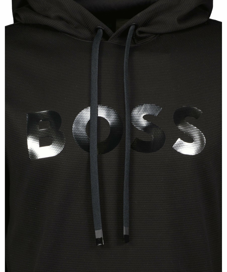 Man BOSS Green Trojor & Hoodies | Soody Mirror