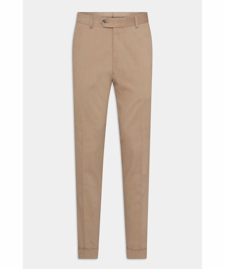 Man Oscar Jacobson Byxor | Denz Turn Up Trousers