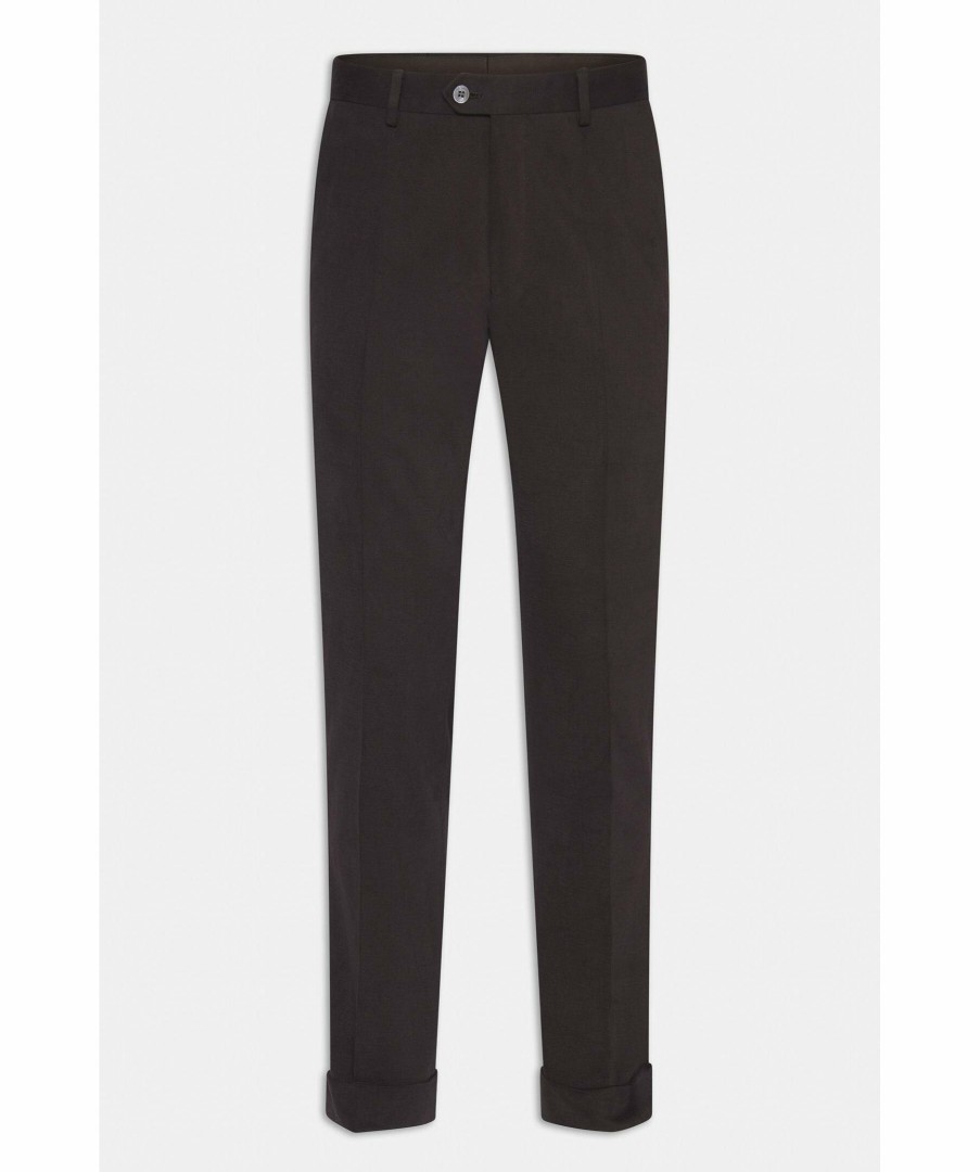 Man Oscar Jacobson Byxor | Denz Turn Up Trousers