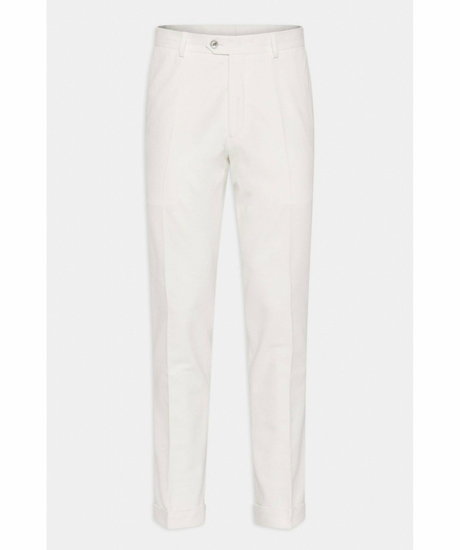 Man Oscar Jacobson Byxor | Denz Turn Up Trousers