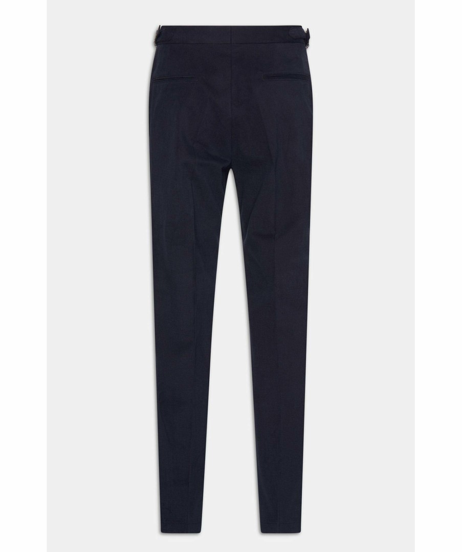 Man Oscar Jacobson Byxor | Delon Side Adjuster Pant