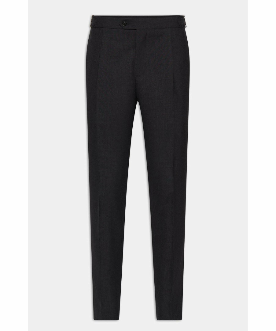 Man Oscar Jacobson Byxor | Delon Side Adjuster Pant