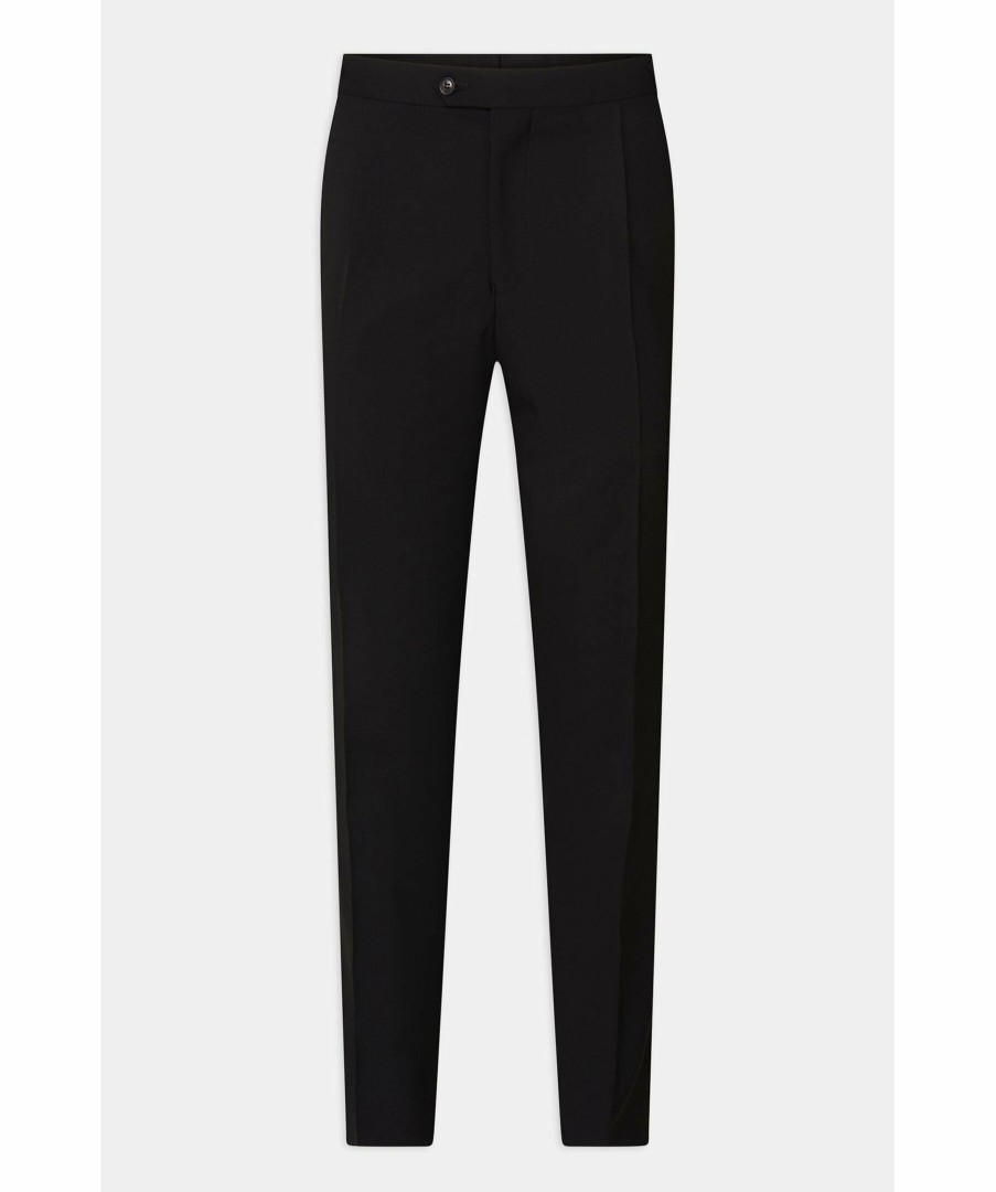 Man Oscar Jacobson Byxor | Delon Side Adjuster Pant