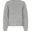 Kvinna Second Female Trojor & Hoodies | Sparkling Knit