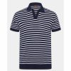 Man Oscar Jacobson Piketrojor | Davon Strpe Poloshirt