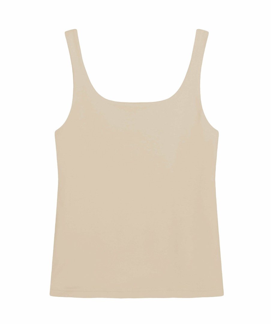 Kvinna Bread&Boxers Toppar | Tank Scoop Back