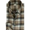 Man Stenströms Skjortor | Fitted Body Flannel Check