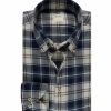 Man Stenströms Skjortor | Fitted Body Flannel Check