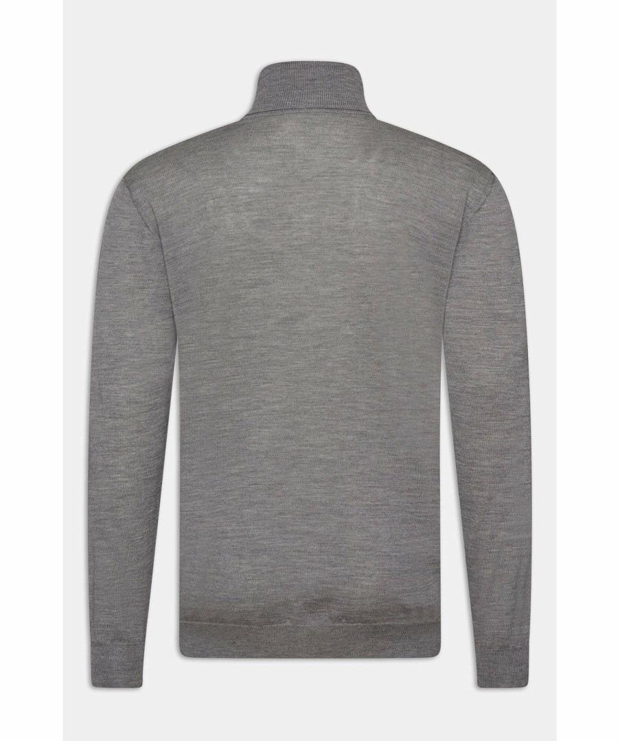 Man Oscar Jacobson Trojor & Hoodies | Cole Rollneck