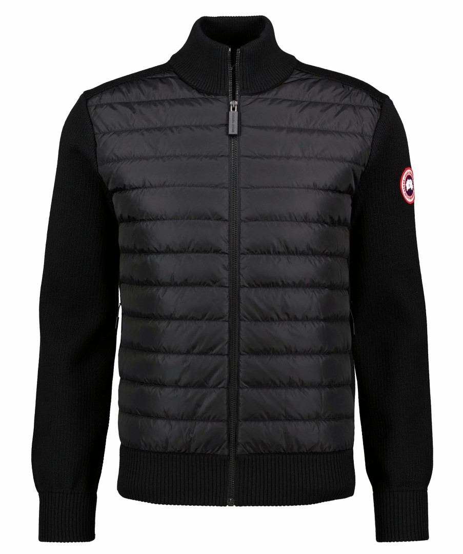 Man Canada Goose Jackor | Hybridge Knit Jacket