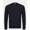 Man Oscar Jacobson Trojor & Hoodies | Valter Roundneck Silk