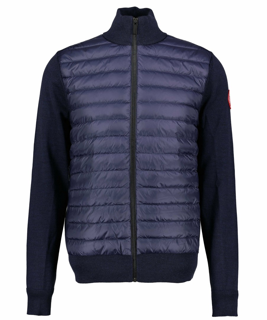 Man Canada Goose Jackor | Hybridge Knit Packable