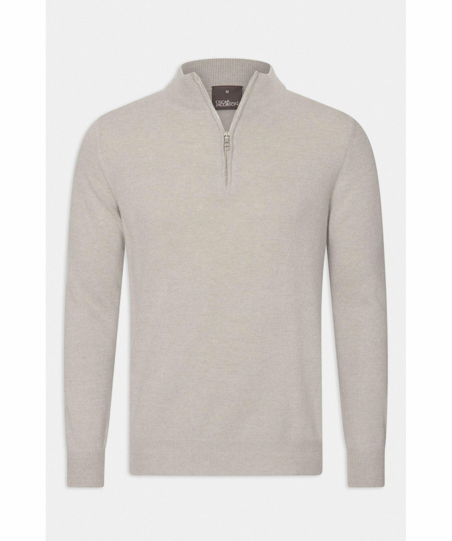 Man Oscar Jacobson Trojor & Hoodies | Patton Half Zip