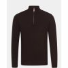 Man Oscar Jacobson Trojor & Hoodies | Patton Half Zip